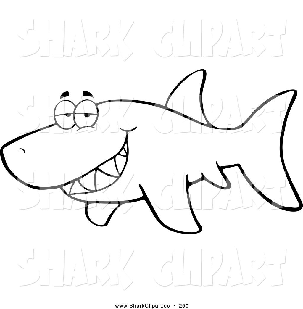 clipart shark colour