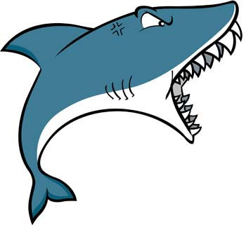 Free and catfish cartoon. Clipart shark comic