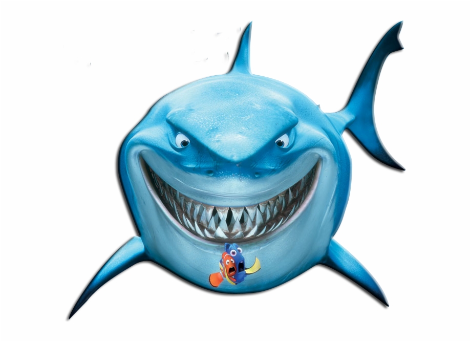 Dory bruce png . Clipart shark finding nemo