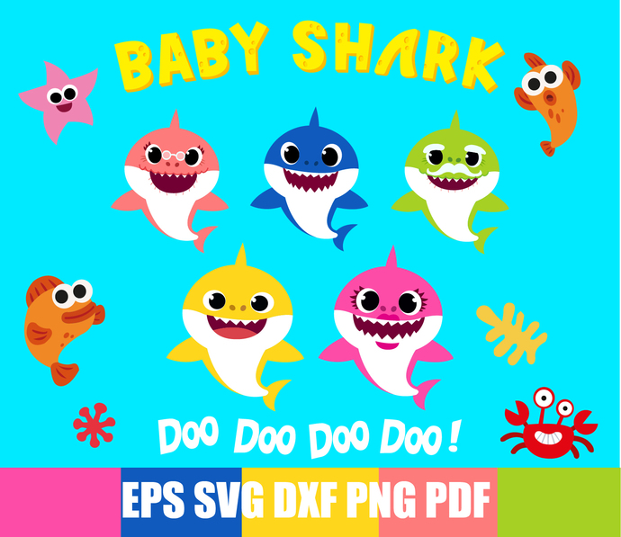 Baby svg family daddy. Clipart shark grandpa