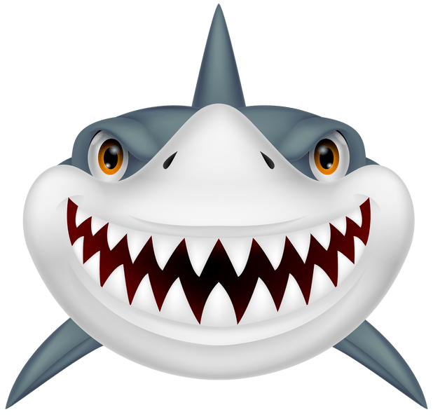 clipart shark grey shark