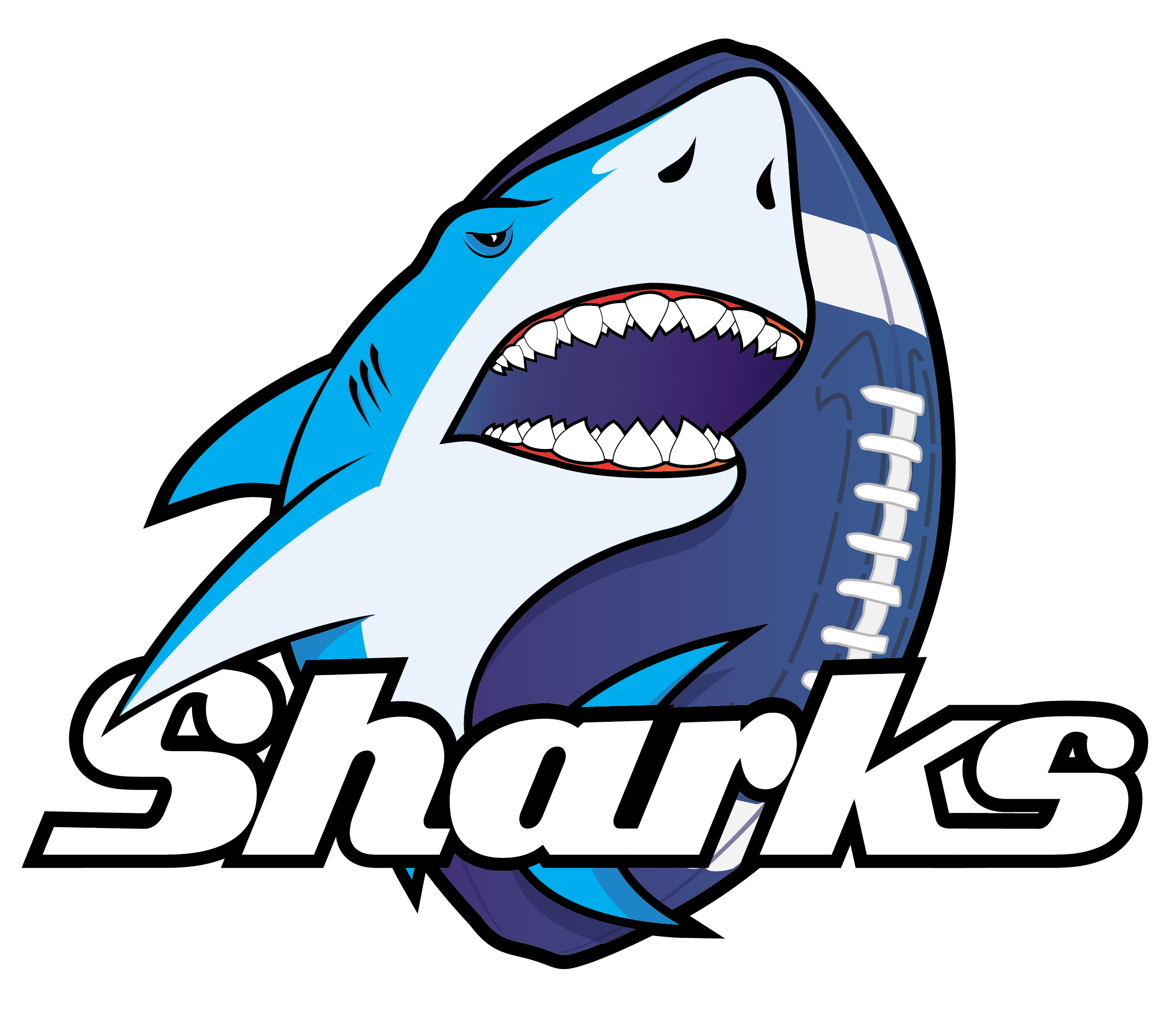 clipart shark open mouth