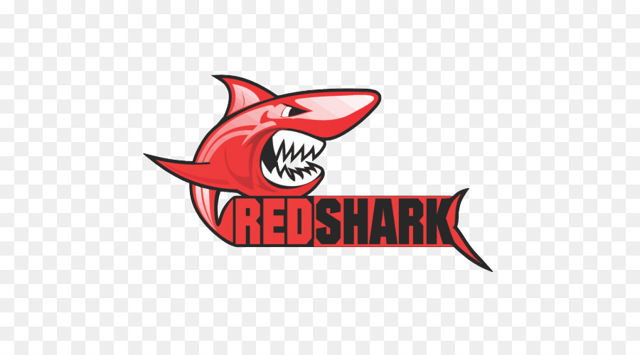 clipart shark red