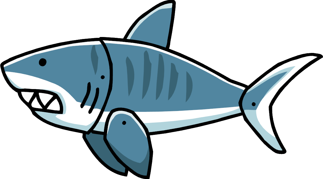 clipart shark tiger shark