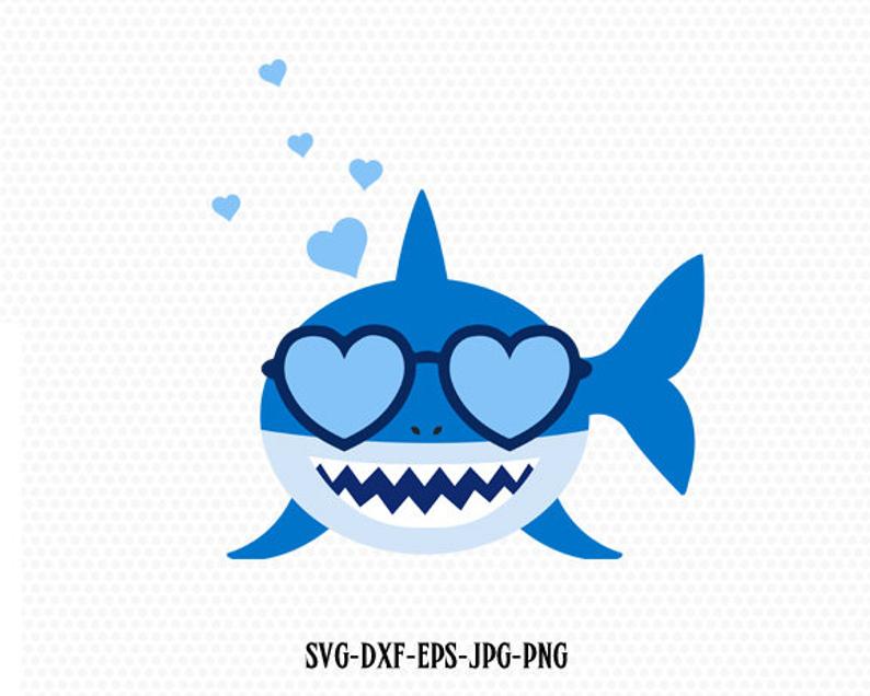 clipart shark valentine