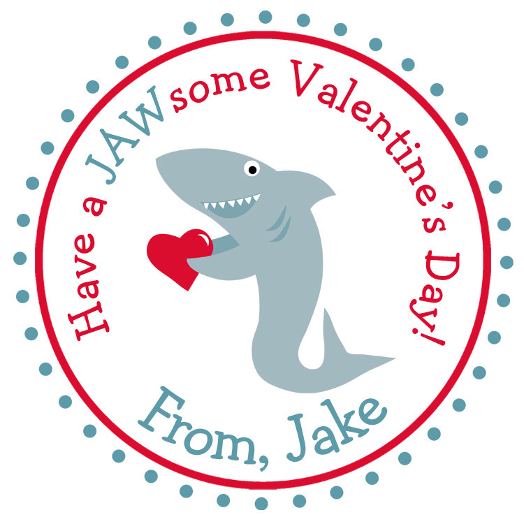 clipart shark valentine