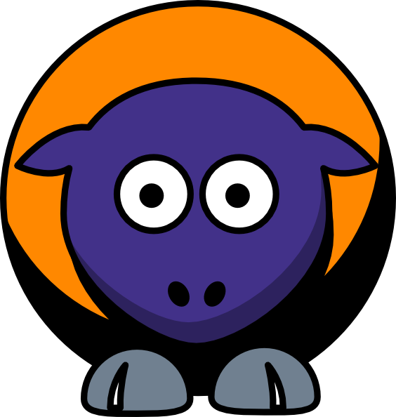 Sheep colored sheep