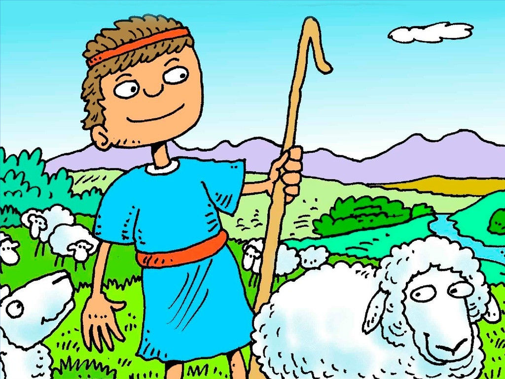 Freebibleimages looks after his. Sheep clipart david