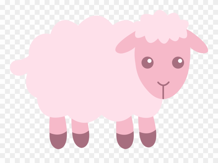 clipart sheep easy