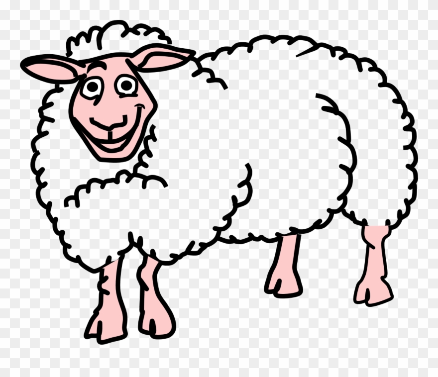 lamb clipart barnyard animal