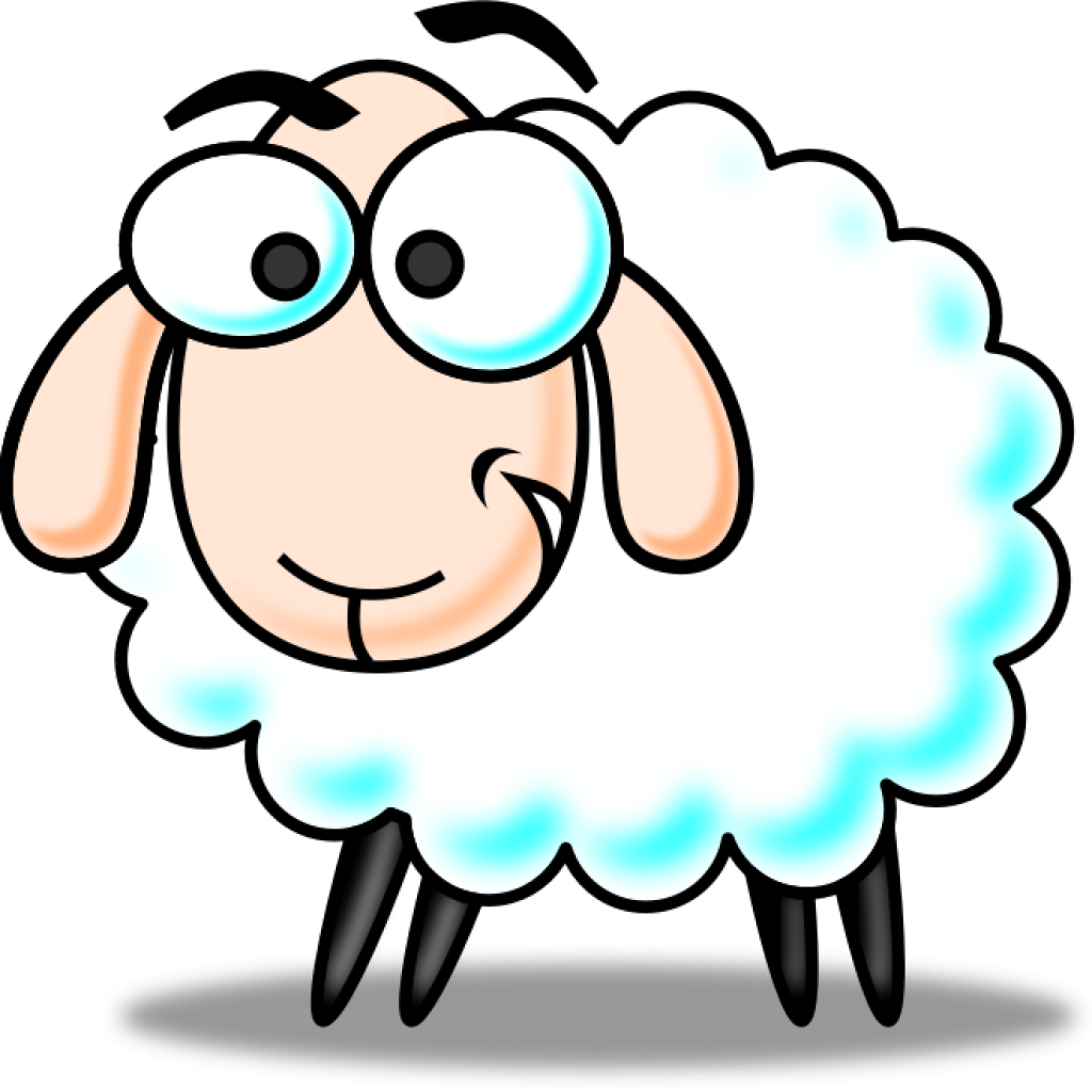 clipart sheep female sheep