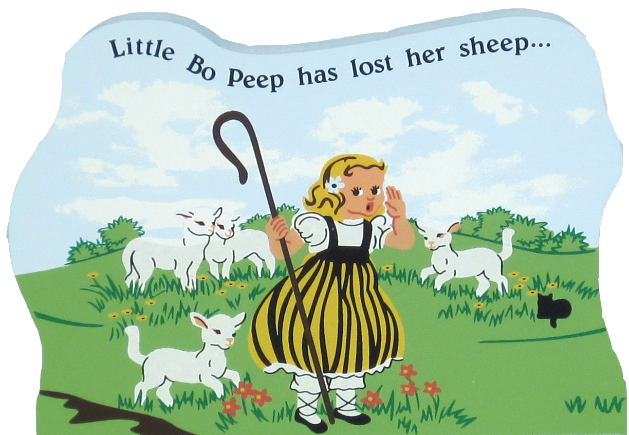 clipart sheep little bo peep