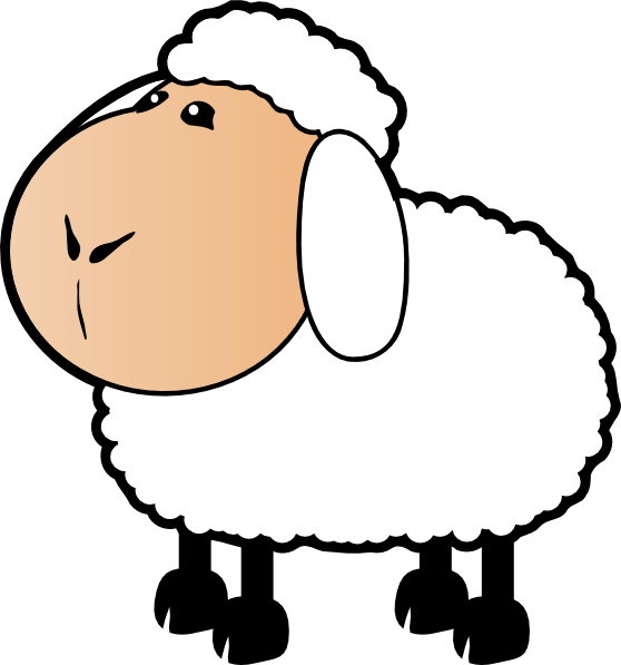 face clipart sheep
