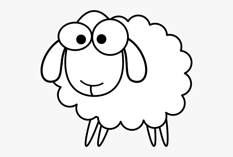 Download Sheep clipart outline, Sheep outline Transparent FREE for ...