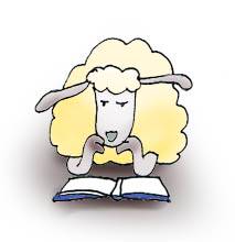 sheep clipart reading