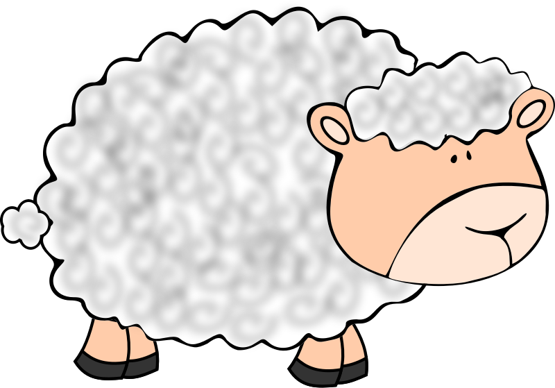 head clipart sheep