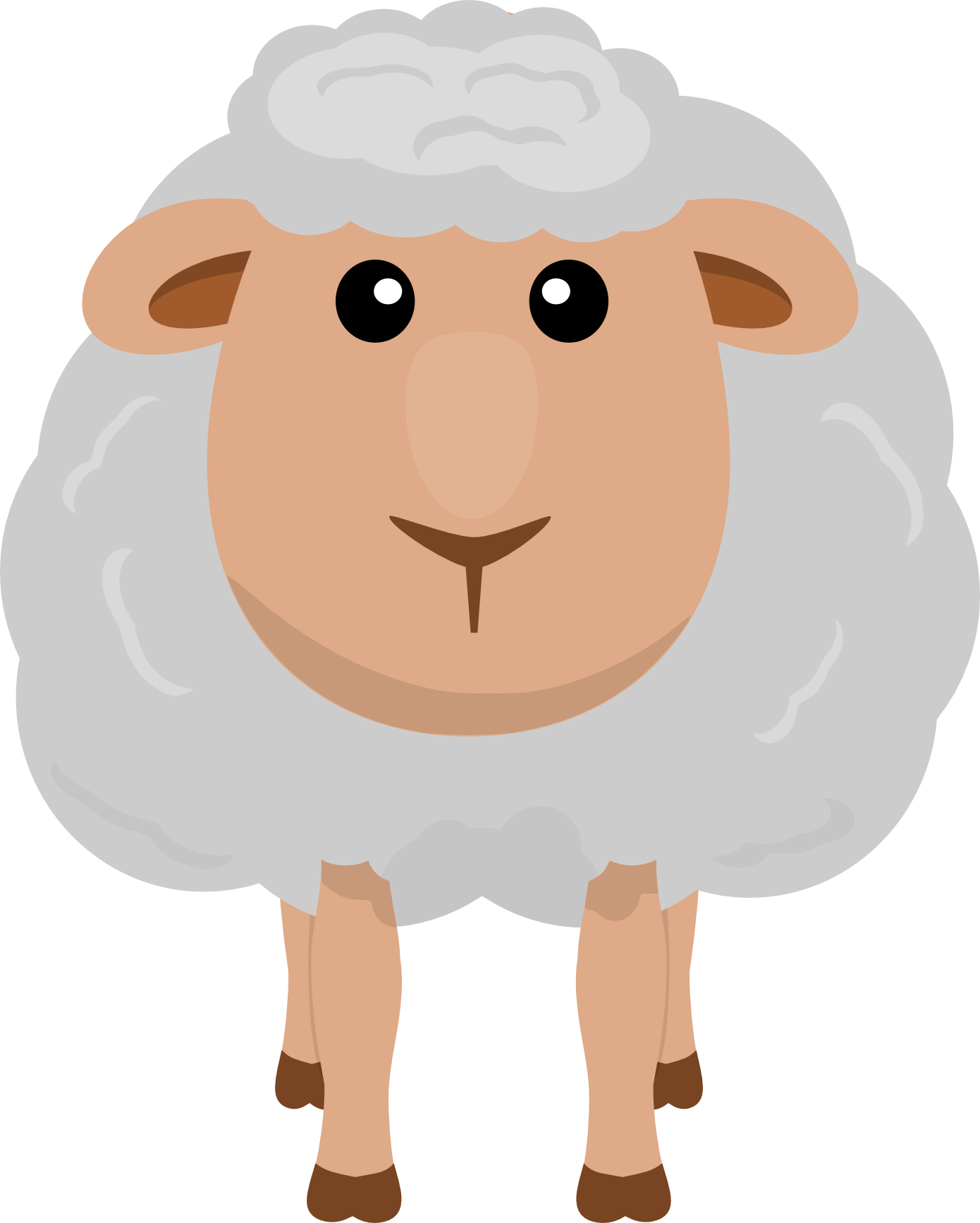 clipart sheep transparent background