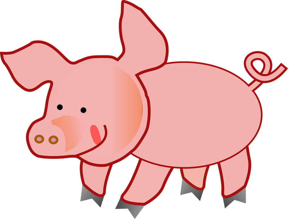 pigs clipart party