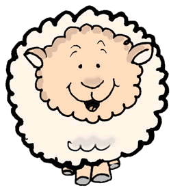 clipart sheep wooly sheep