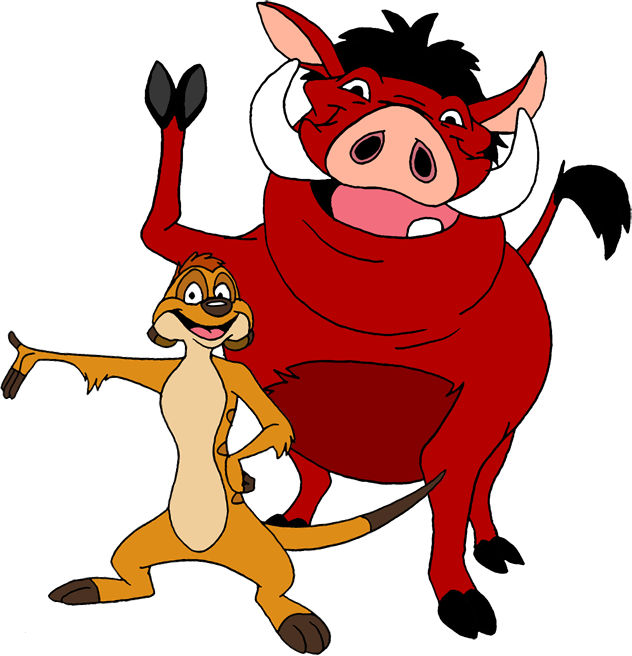 Mud clipart timon. And pumbaa by lionkingrulez