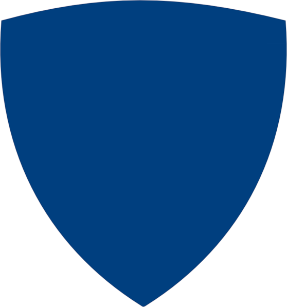 clipart shield blue