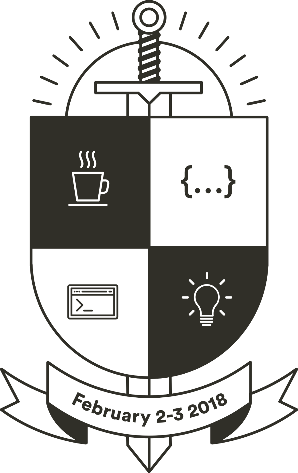 Hack the. Clipart shield castle