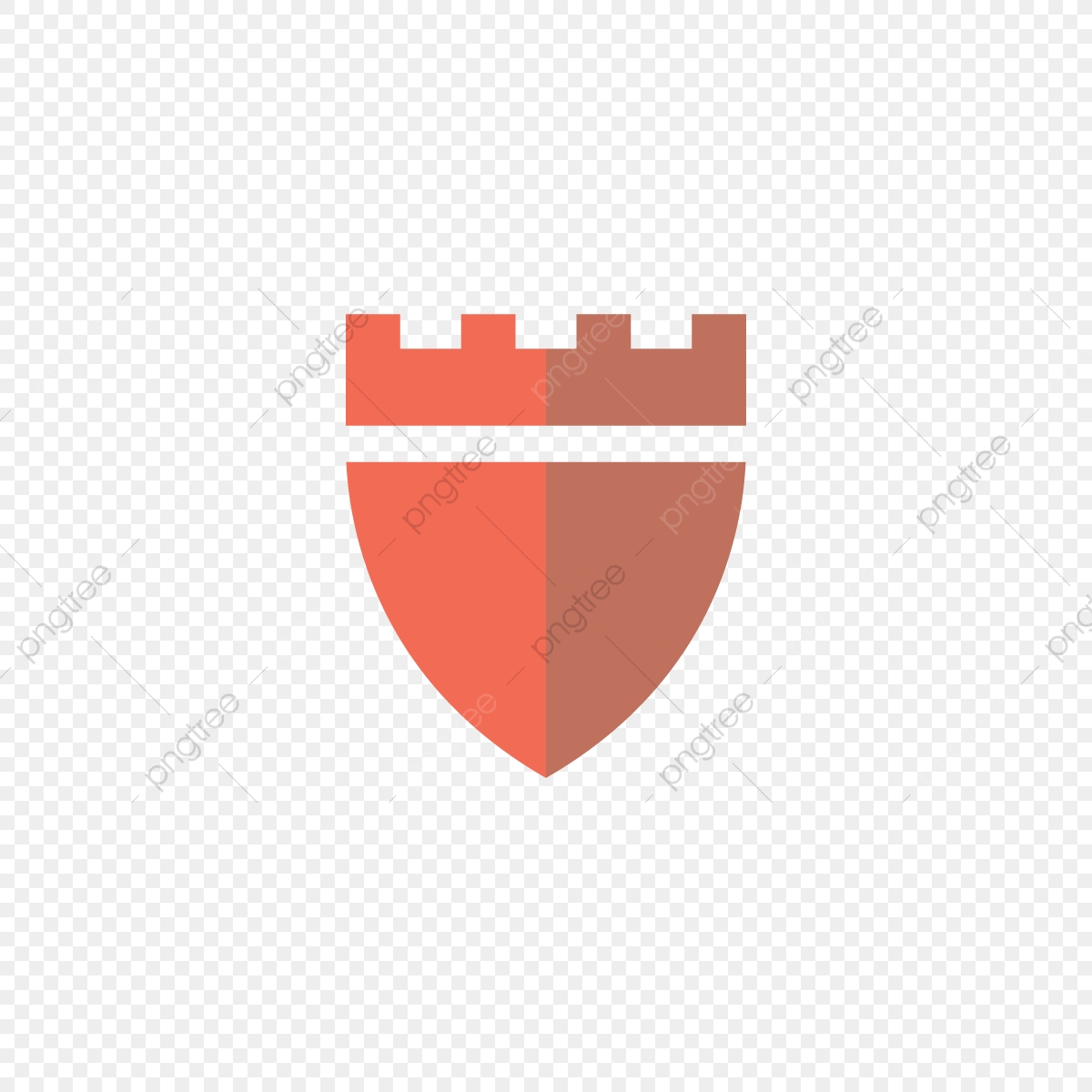 And logo tower png. Clipart shield castle