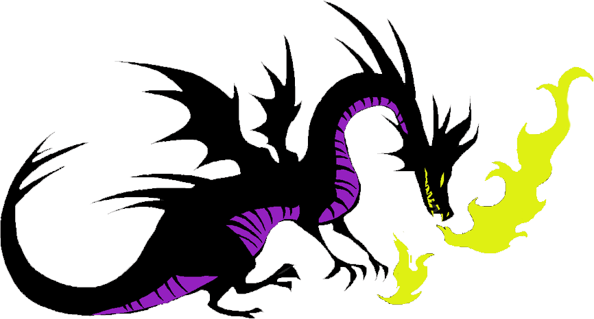 clipart shield dragon