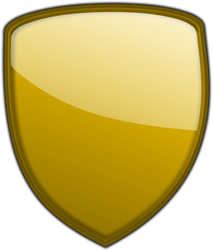Clipart shield file. Free gold psd files