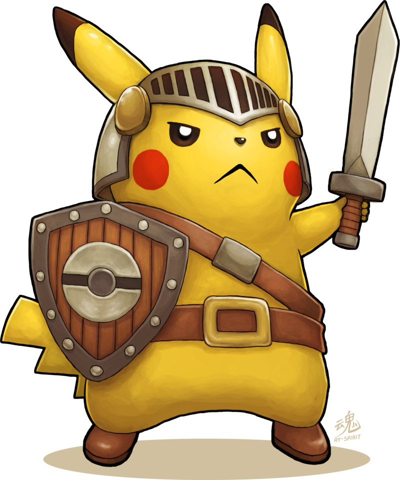 pikachu clipart fictional character