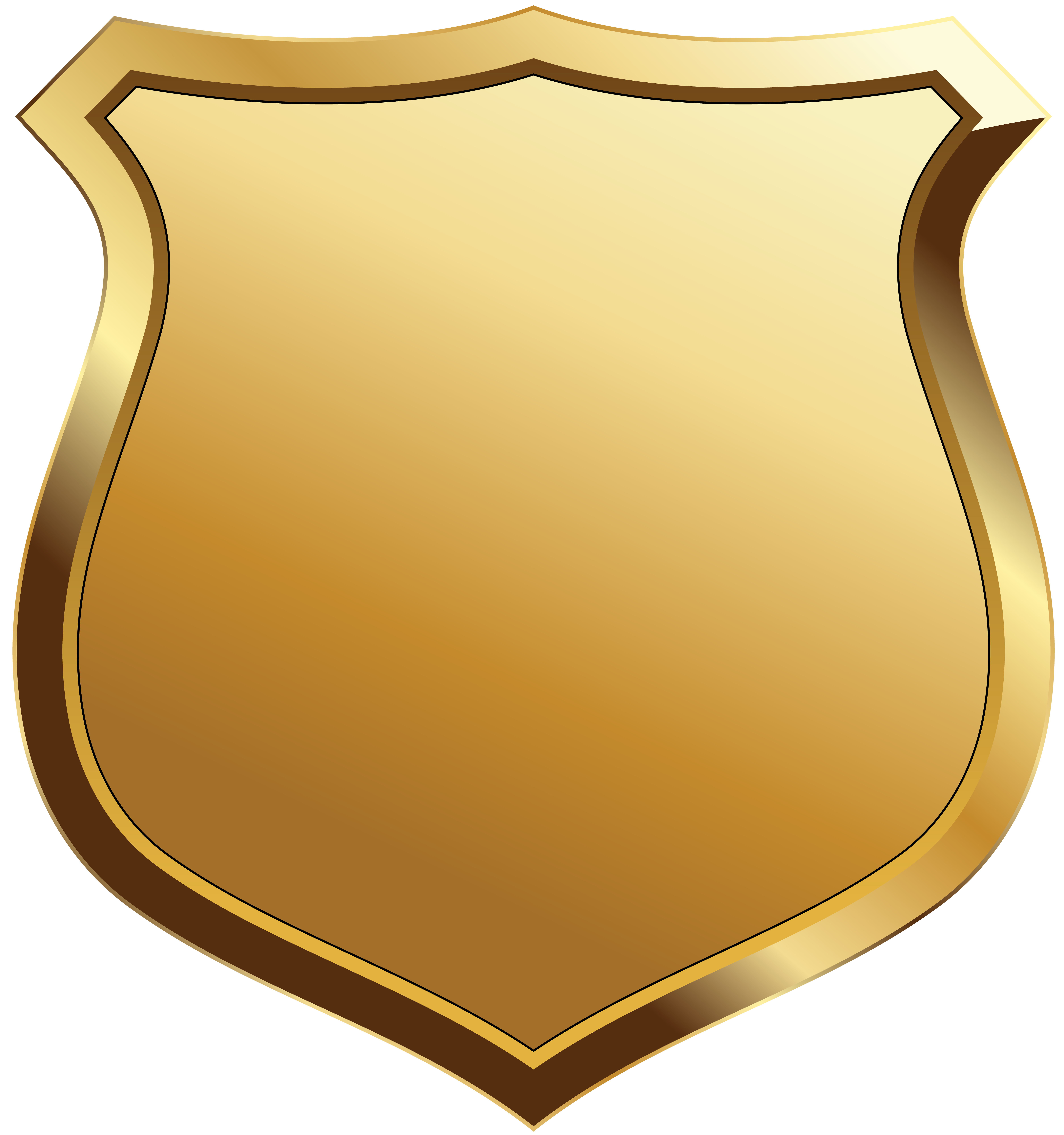 Badge clipart gold. Template clip art image