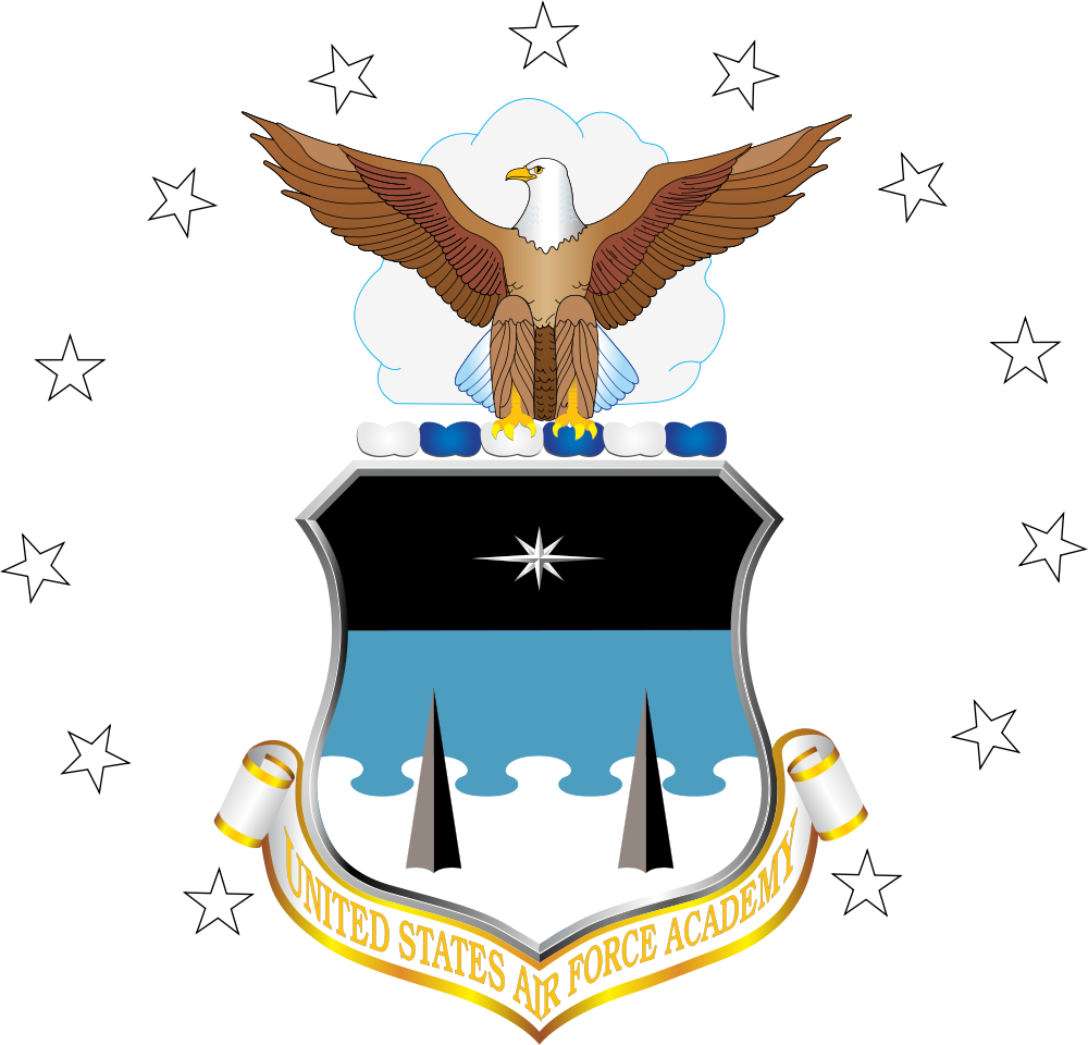 Clipart shield insignia. File us airforceacademy svg