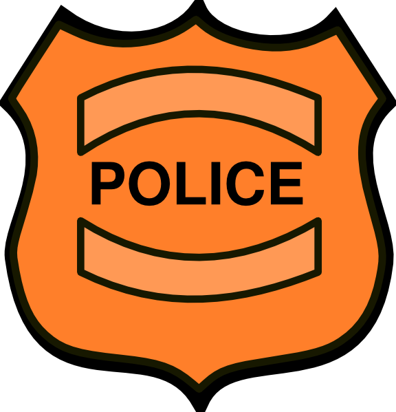 Clipart shield insignia. Police badge clip art