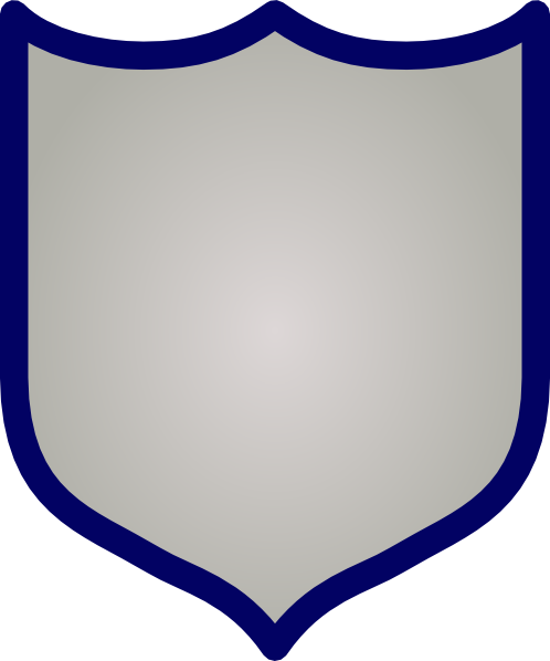 clipart shield silver shield