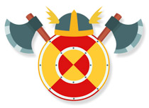 Free download clip art. Clipart shield viking