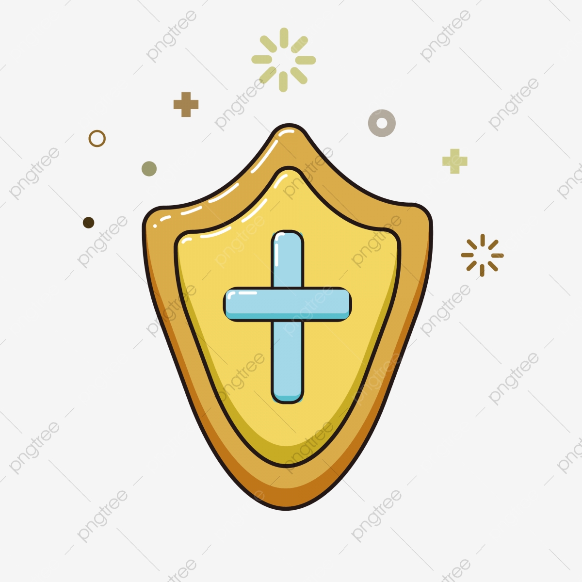 clipart shield weapon