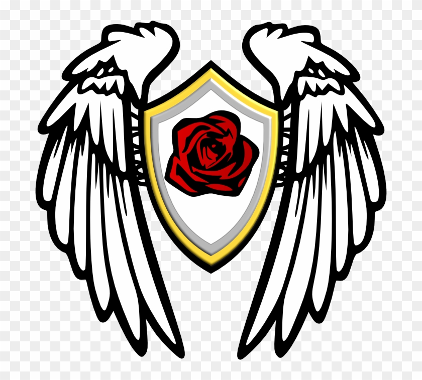 Cool coat of arms. Clipart shield winged