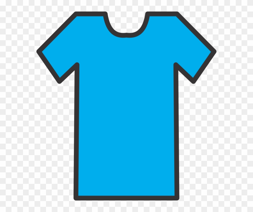 clipart shirt blue shirt