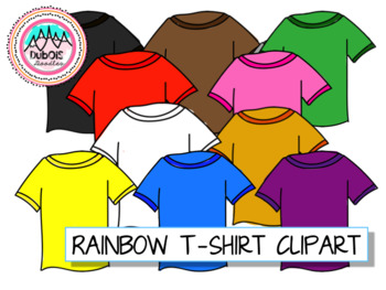 shirt clipart colorful shirt