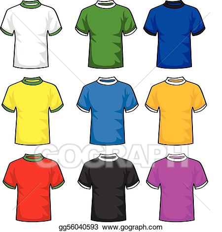 shirts clipart colored shirt