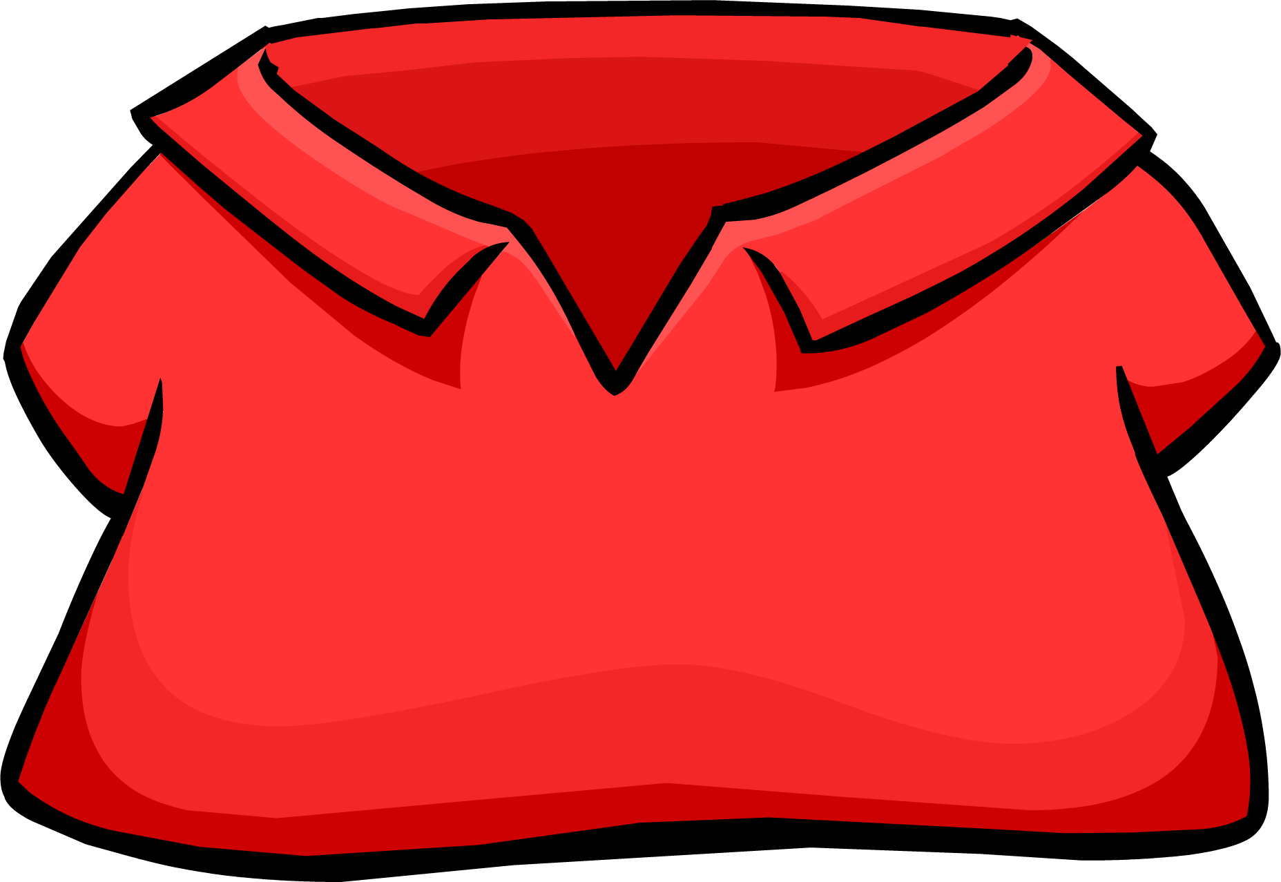 Shirt clipart red shirt. Club penguin wiki fandom