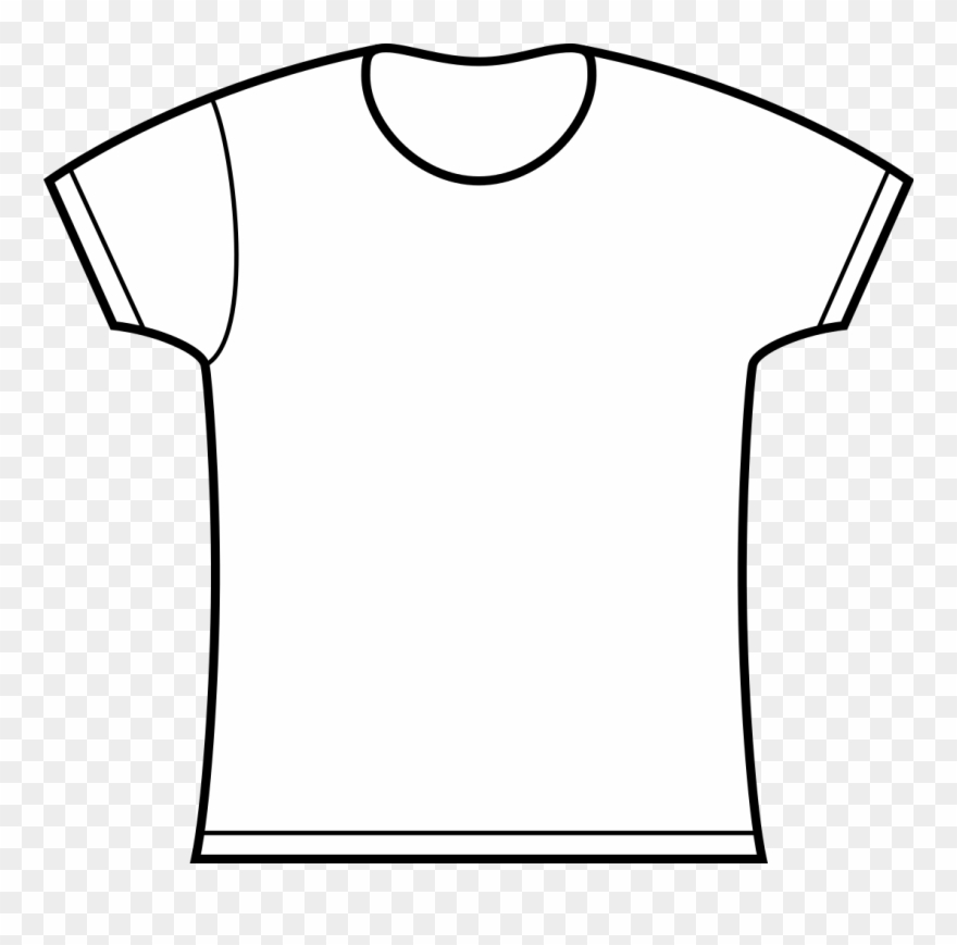 clipart shirt shirt line