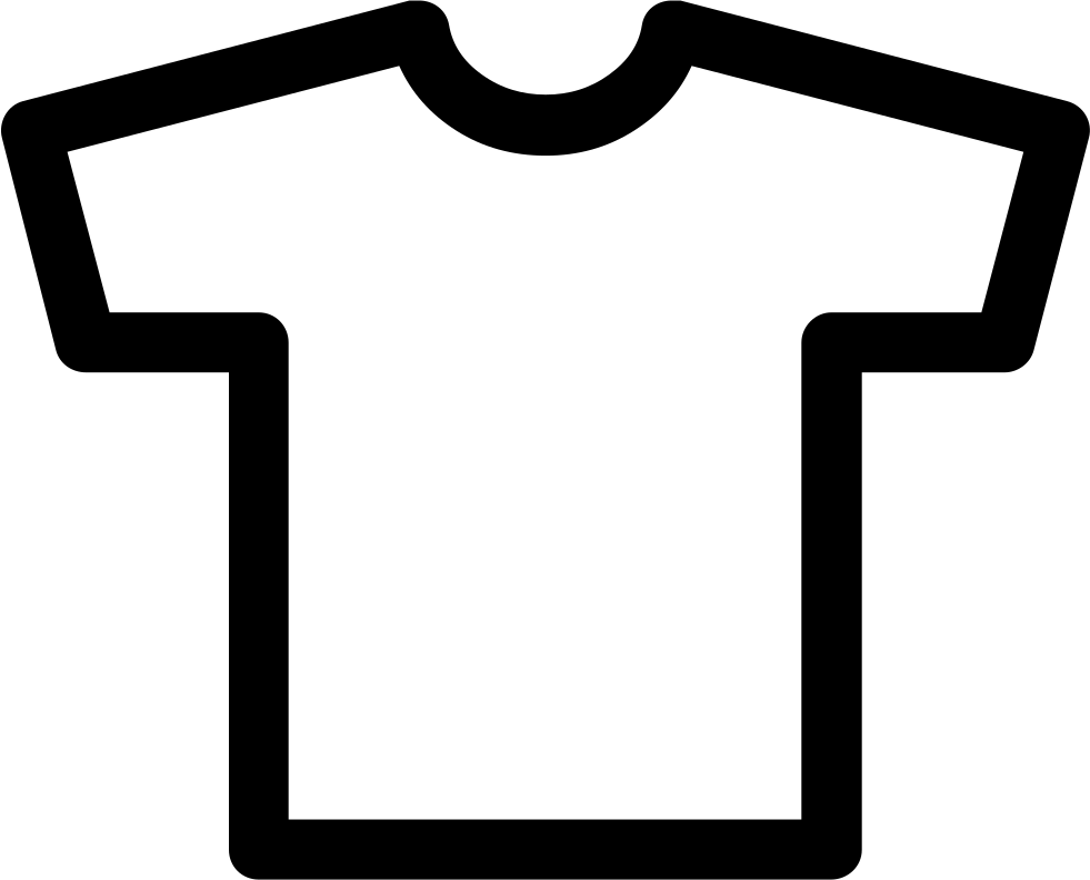 T svg png icon. Shirt clipart shirt outline