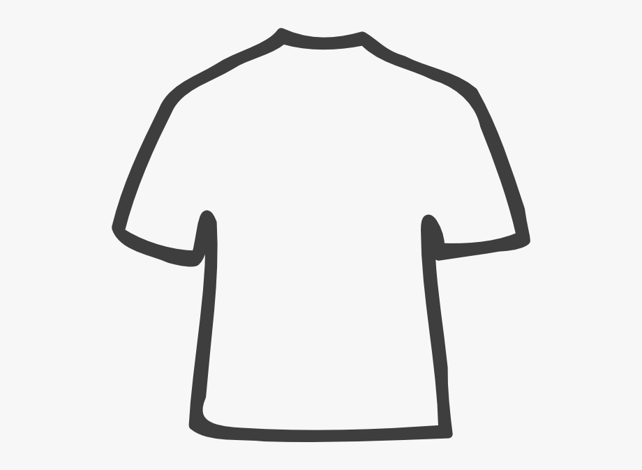 clipart shirt shirt outline