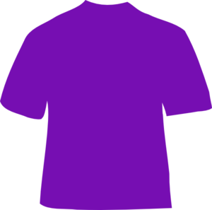 Clip art at clker. Shirt clipart purple shirt