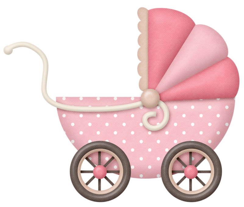 gold clipart baby carriage
