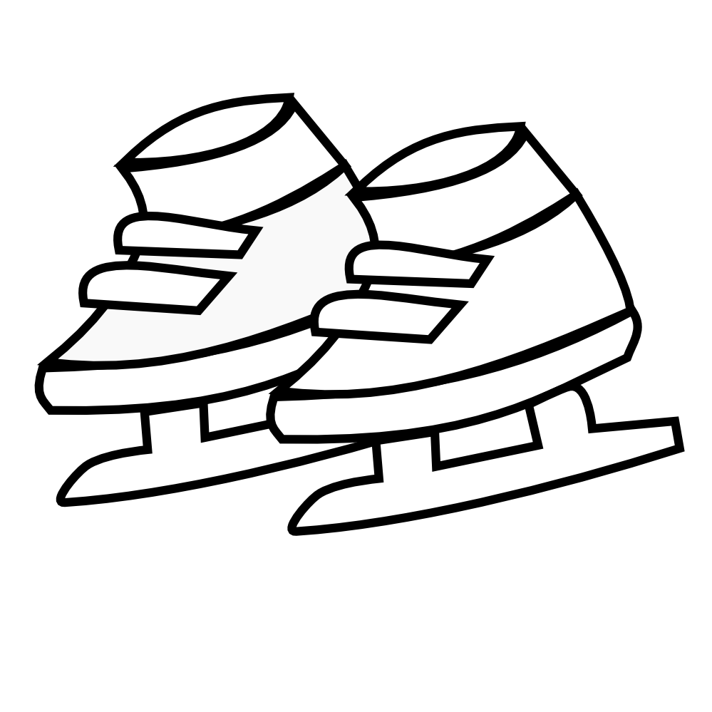 Track clipart shoe hermes. Shoes black and white