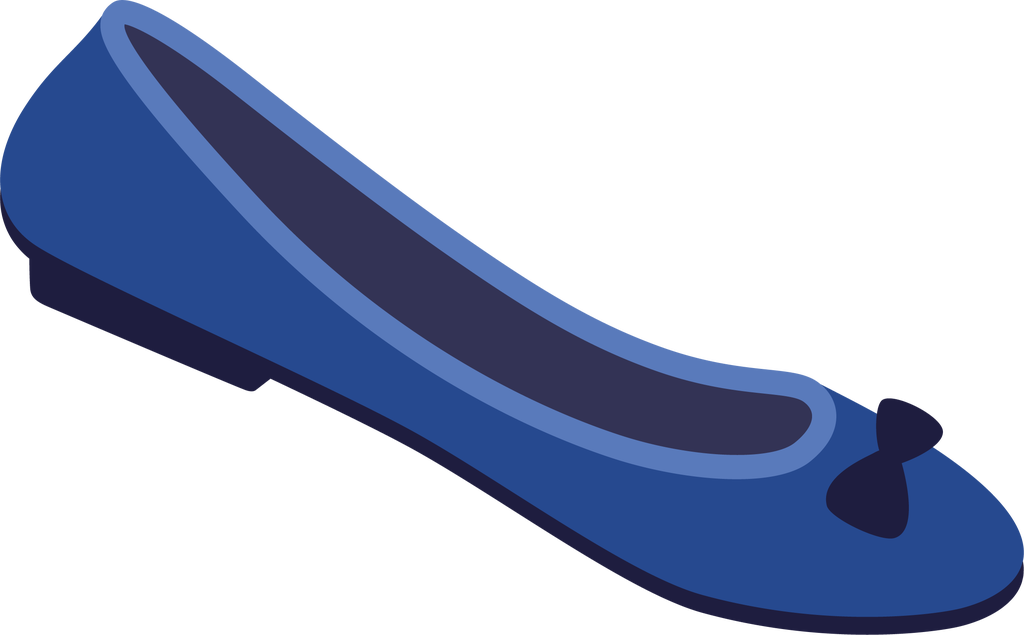 clipart shoes blue shoe