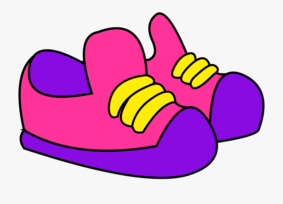 Sneakers cliparts free . Clipart shoes cartoon