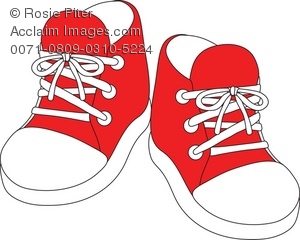 clipart shoes children's